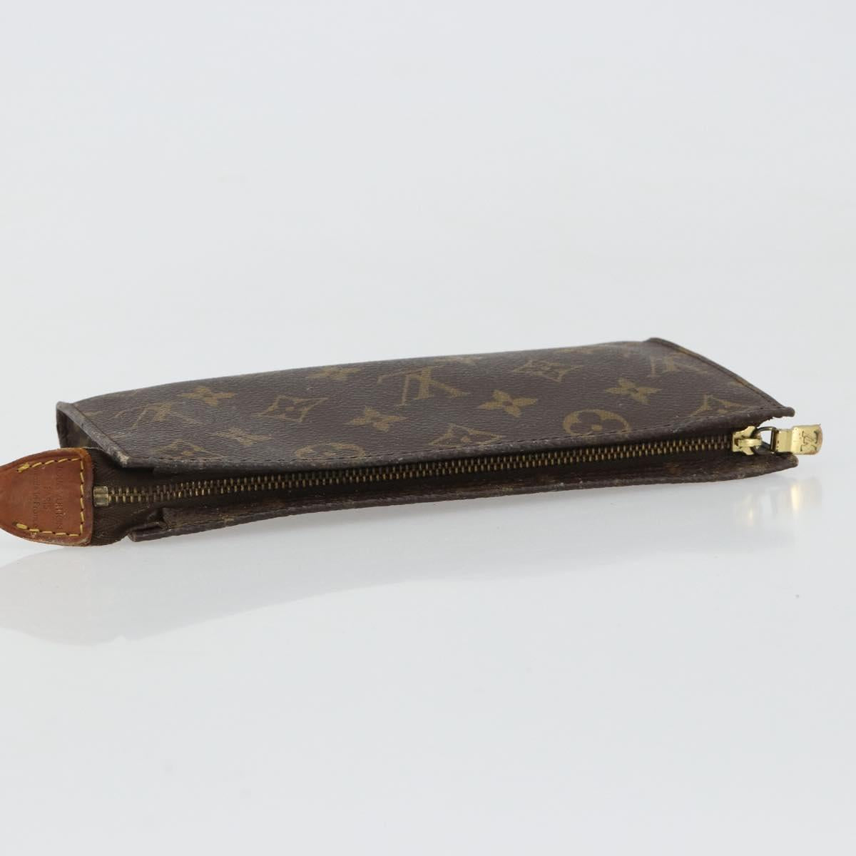 LOUIS VUITTON Monogram Bucket GM Accessory Pouch LV Auth 180880