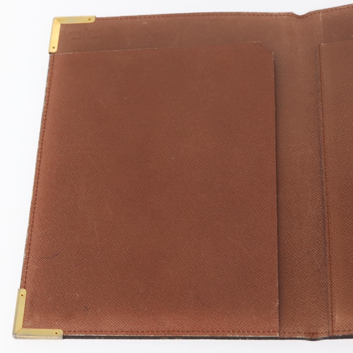 LOUIS VUITTON Monogram Note Cover LV Auth 180886A