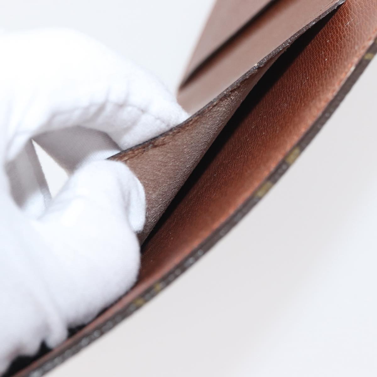 LOUIS VUITTON Monogram Note Cover LV Auth 180886A