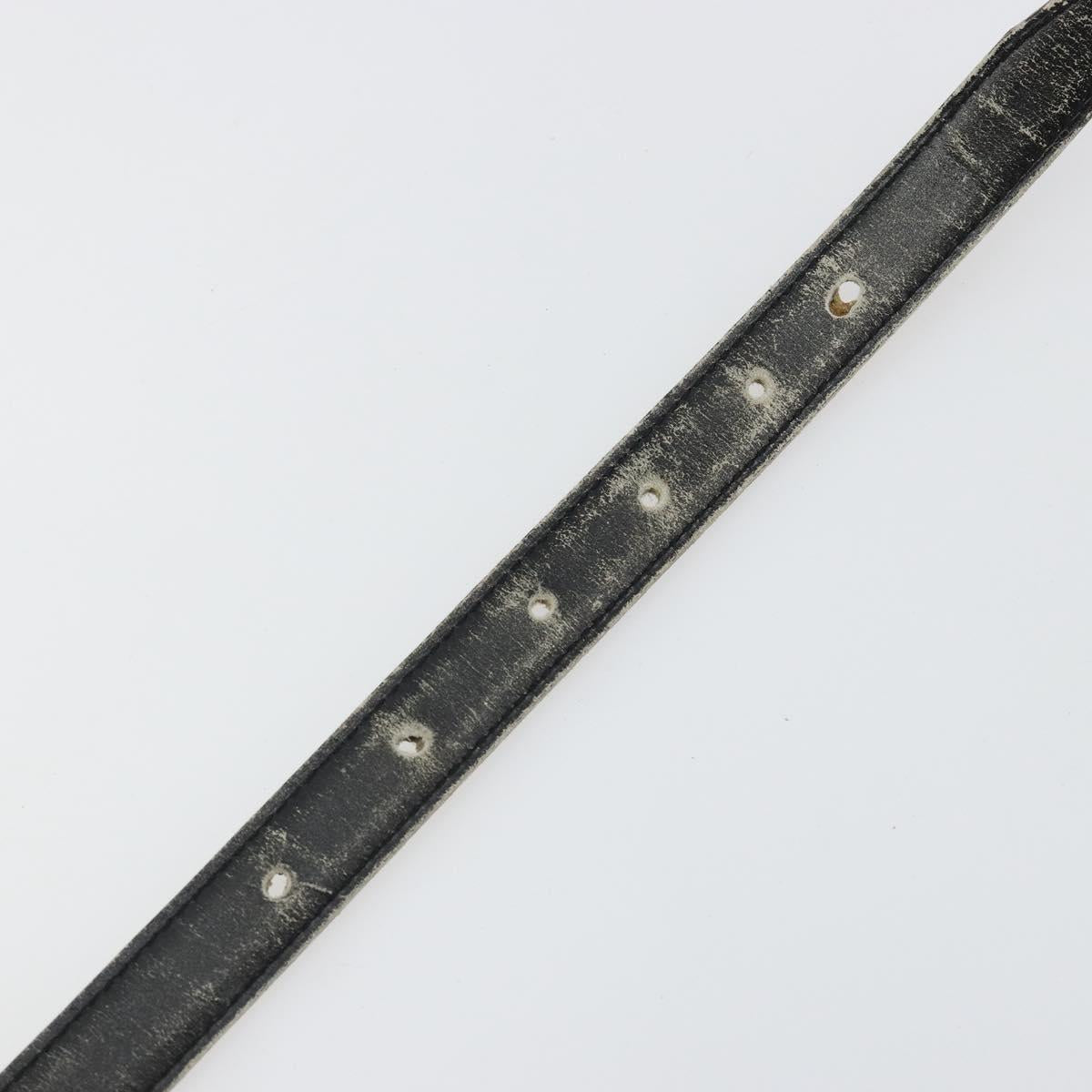 HERMES Constance Mini Belt Leather Beige Gold Auth 180888