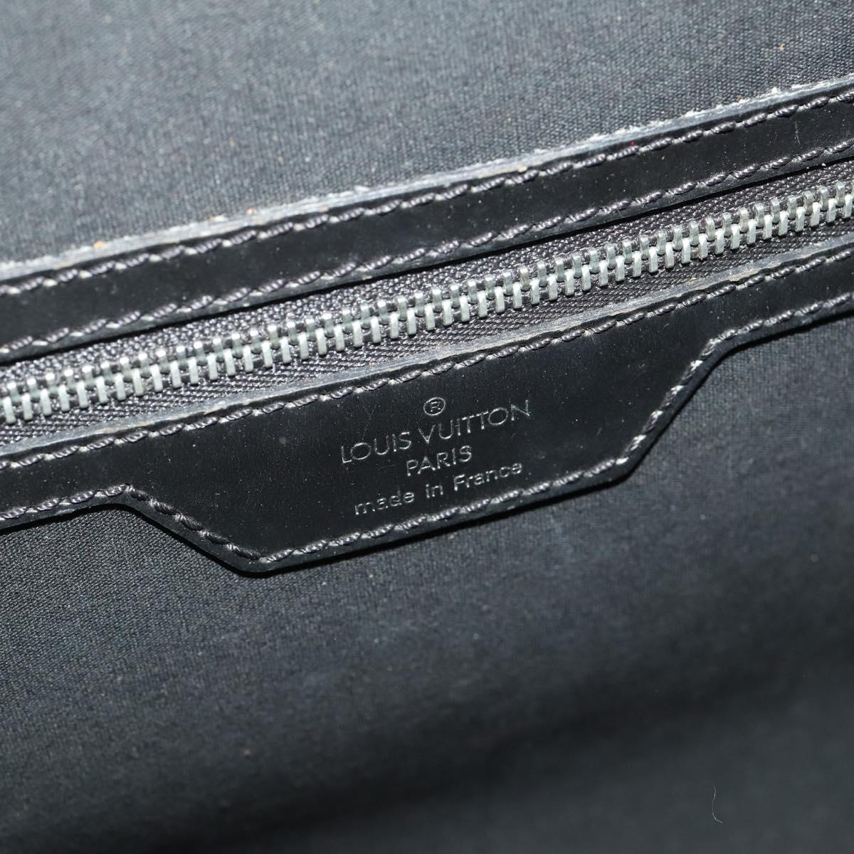 LOUIS VUITTON Monogram Mat Malden Hand Bag Black M55132 LV Auth 180898