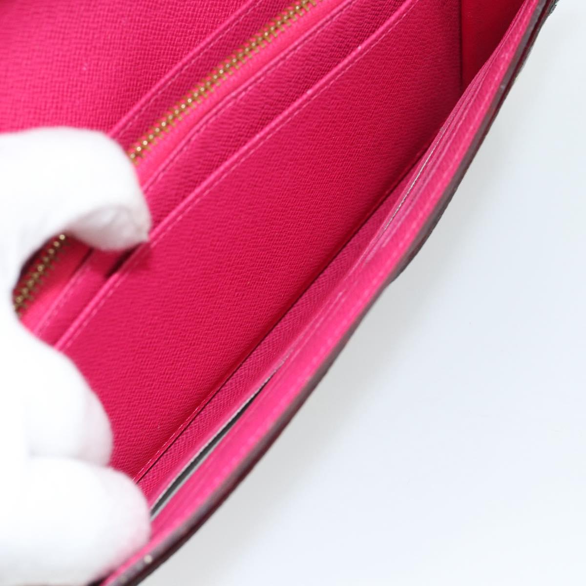 LOUIS VUITTON Monogram Multicolor Portefeiulle Sarah Black M60668 LV Auth 180911