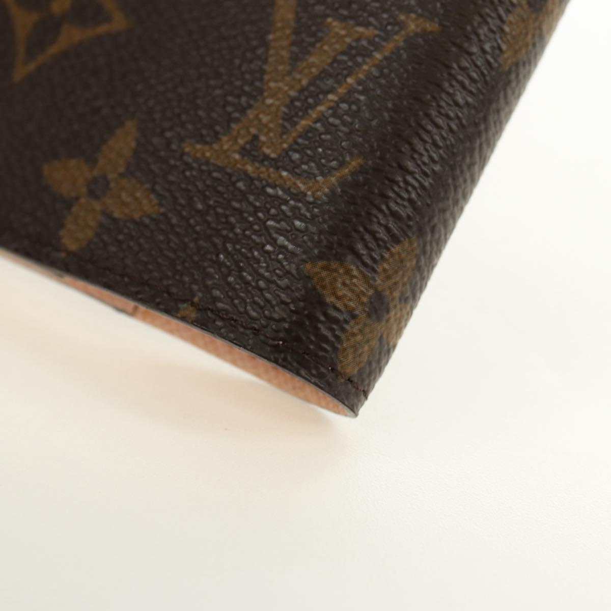 LOUIS VUITTON Monogram Agenda Koala PM Planner Cover Pink R21013 Auth 180916M