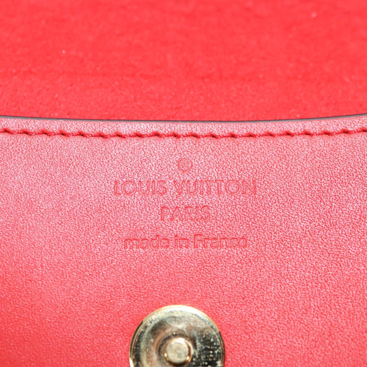 LOUIS VUITTON Monogram Etui Lunette Woody Glasses Case GI0372 LV Auth 180918M