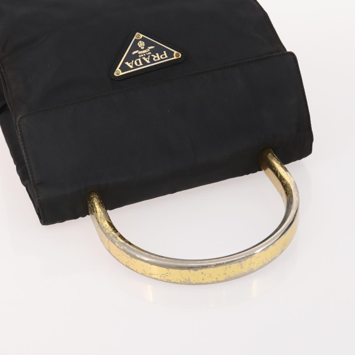 PRADA Shoulder Bag Nylon 5 Set Black Auth 180925