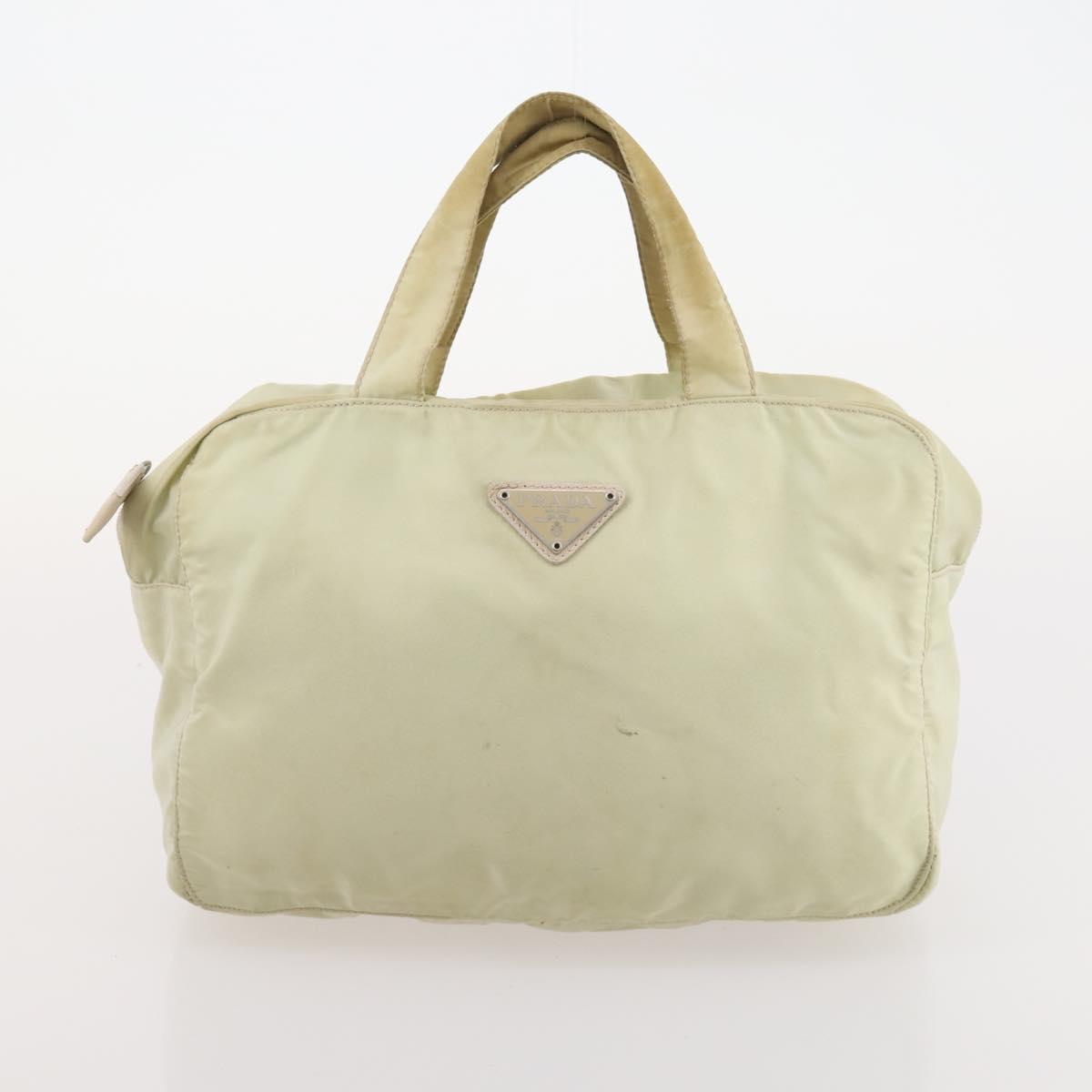 PRADA Shoulder Bag Nylon 5 Set Beige Black Green Auth 180926