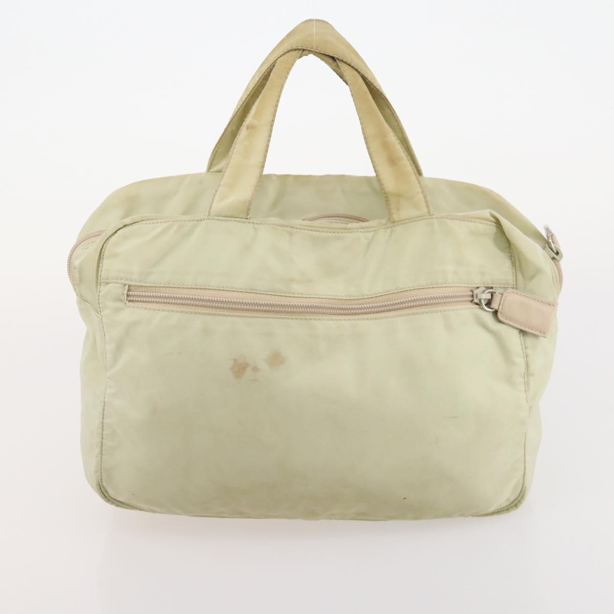 PRADA Shoulder Bag Nylon 5 Set Beige Black Green Auth 180926