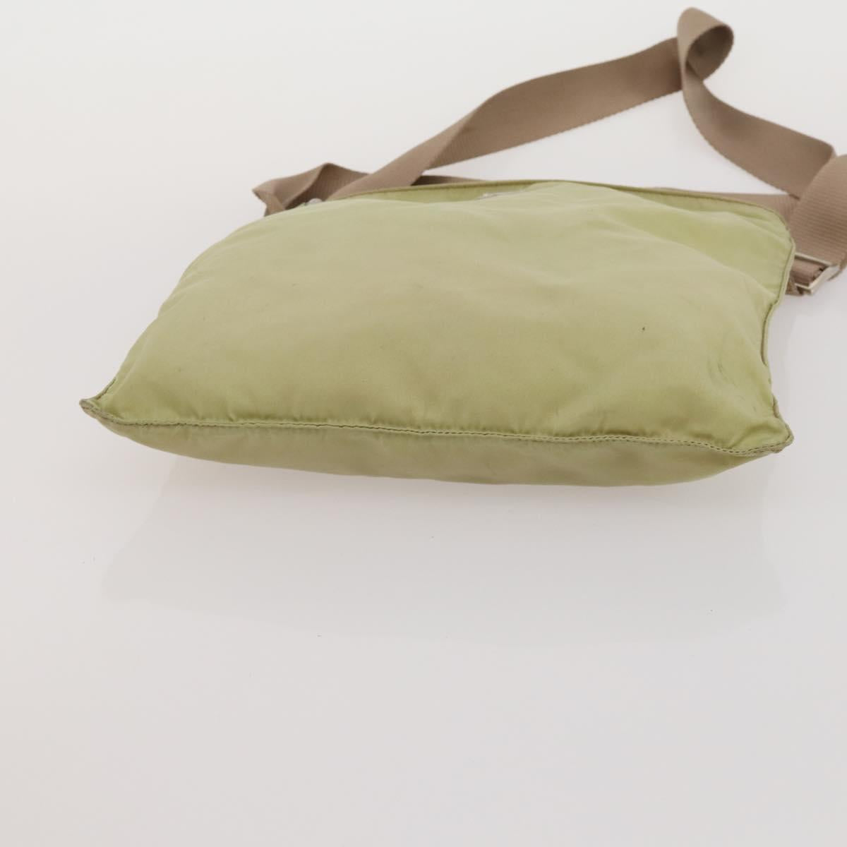 PRADA Shoulder Bag Nylon 5 Set Beige Black Green Auth 180927
