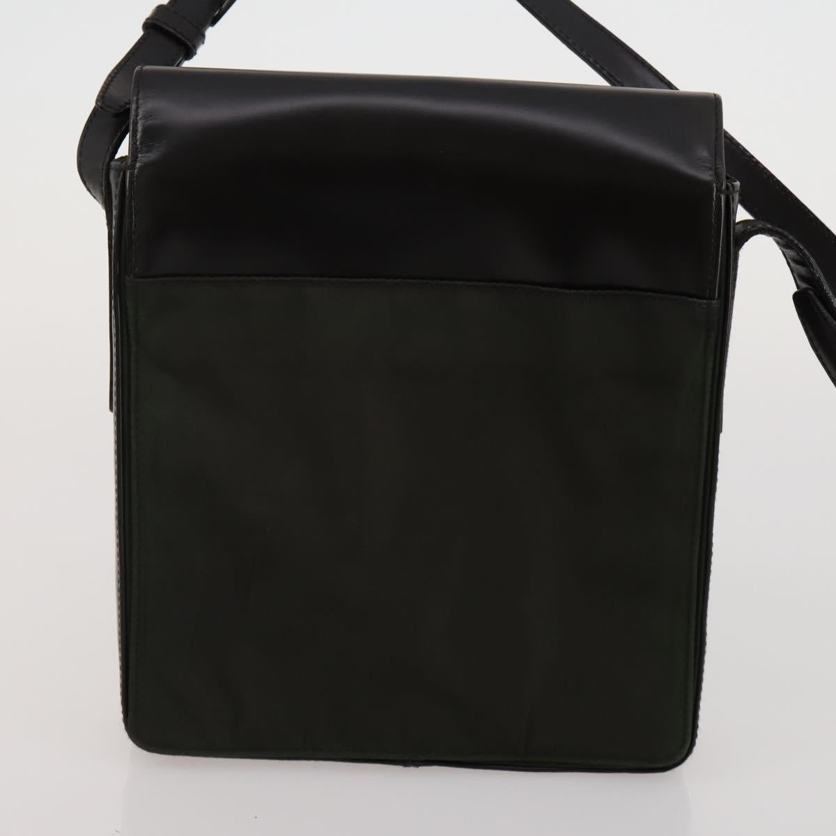 PRADA Shoulder Bag Nylon 5 Set Beige Black Green Auth 180927