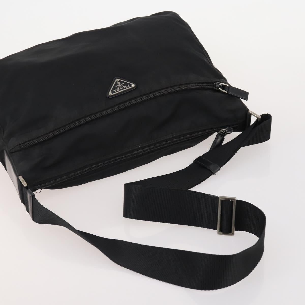 PRADA Shoulder Bag Nylon 5 Set Blue Black Brown Auth 180929