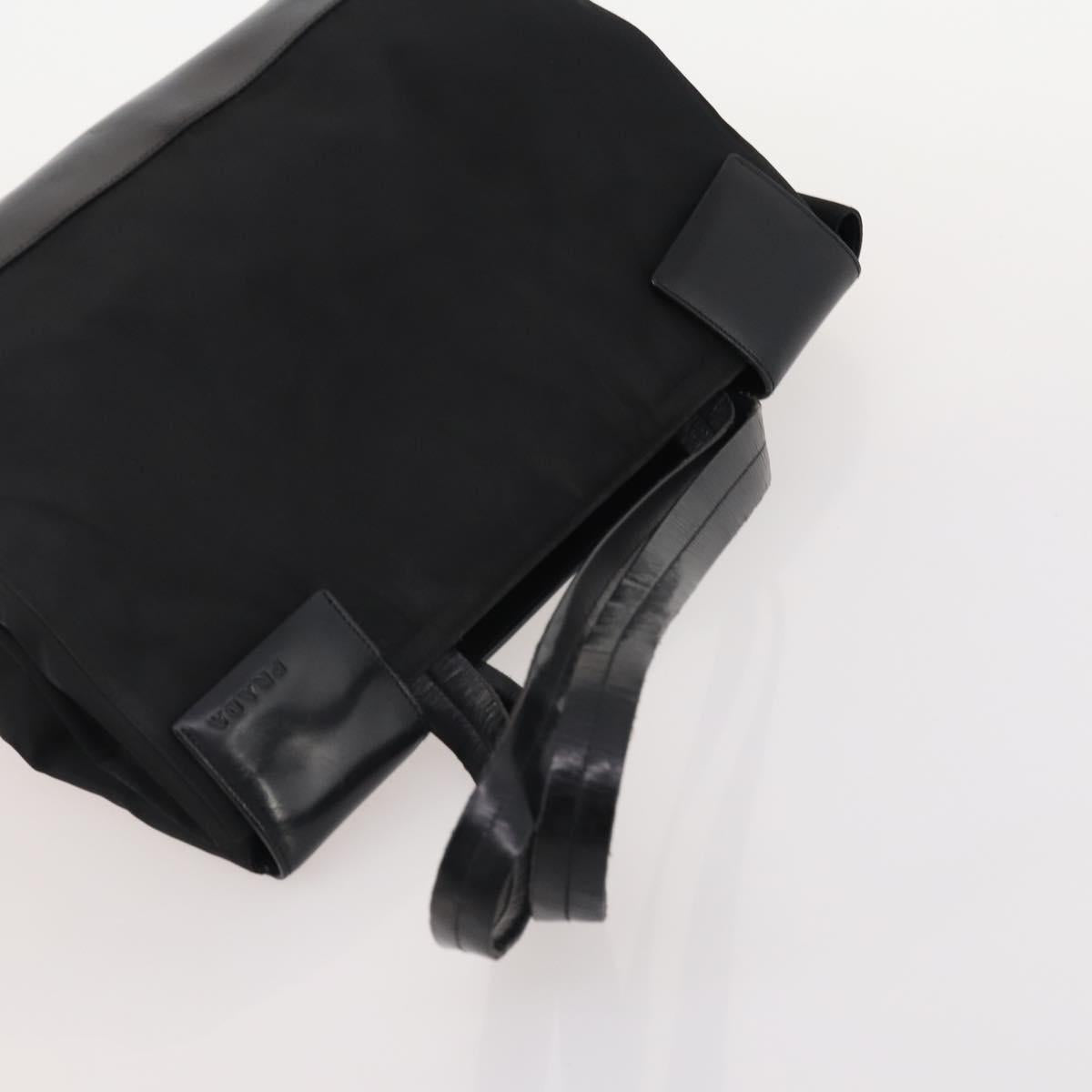 PRADA Shoulder Bag Nylon 5 Set Blue Black Brown Auth 180929