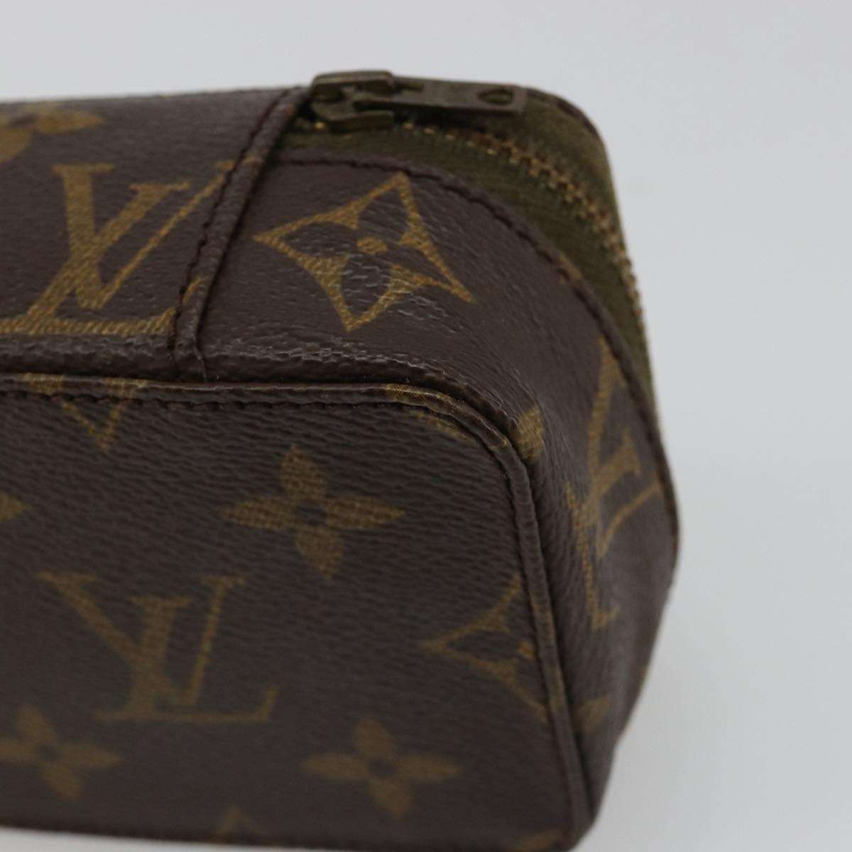 LOUIS VUITTON Monogram Posh Monte Carlo Jewelry Box M47350 LV Auth 180934