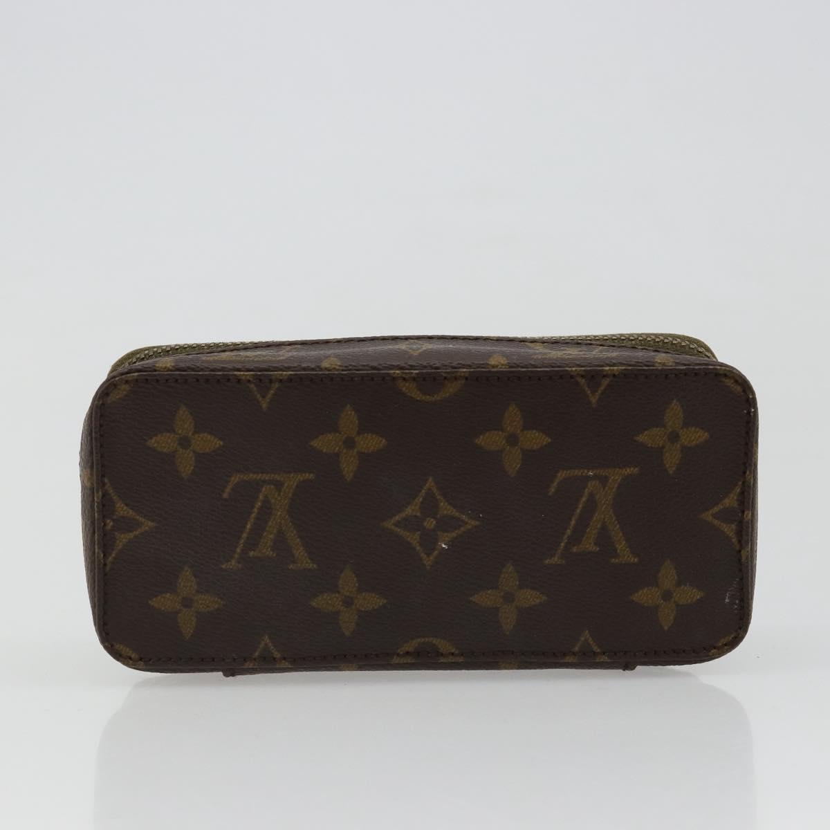 LOUIS VUITTON Monogram Posh Monte Carlo Jewelry Box M47350 LV Auth 180934