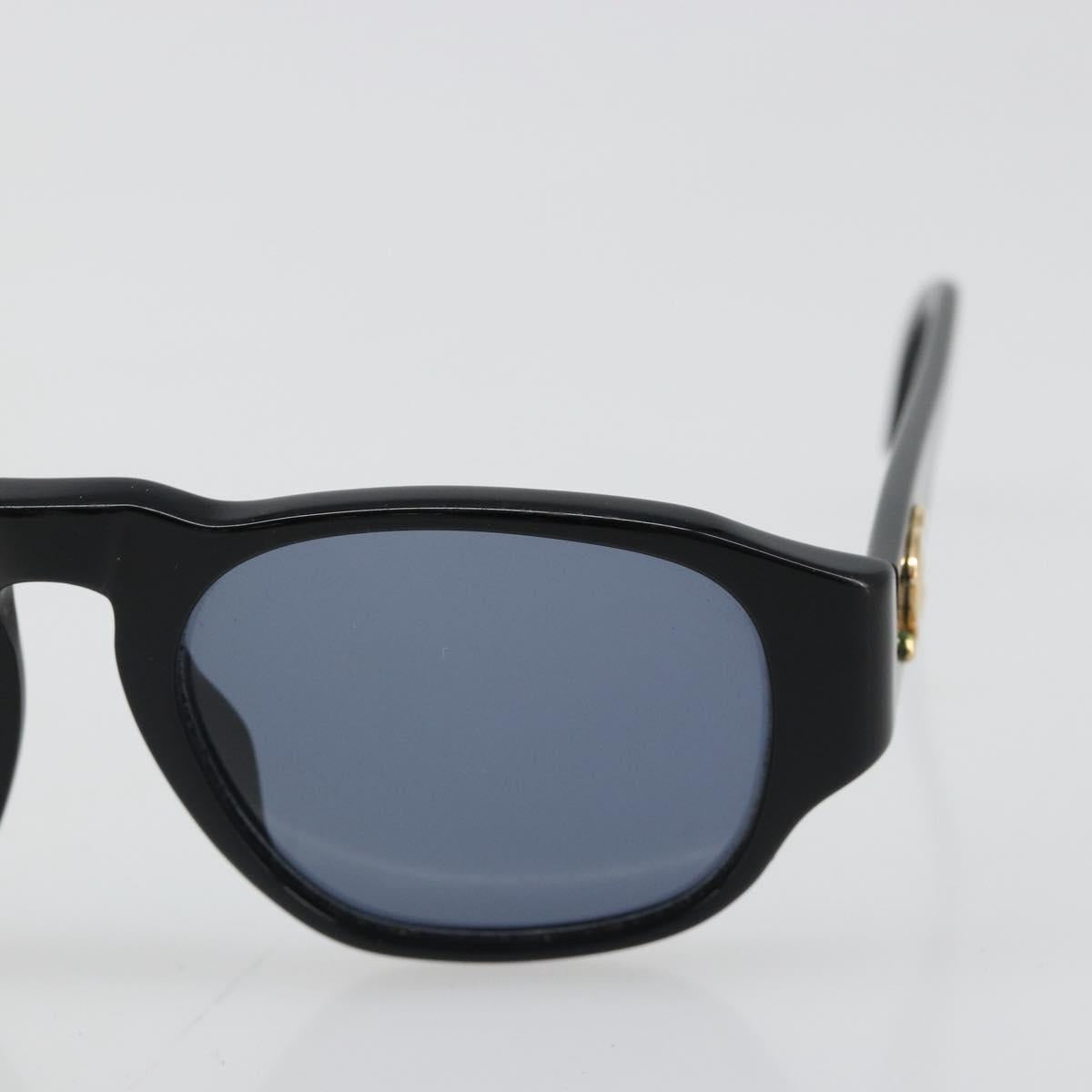 CHANEL Sunglasses plastic Black CC Auth 180946