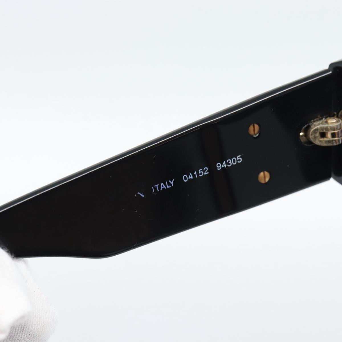 CHANEL Sunglasses plastic Black CC Auth 180948M