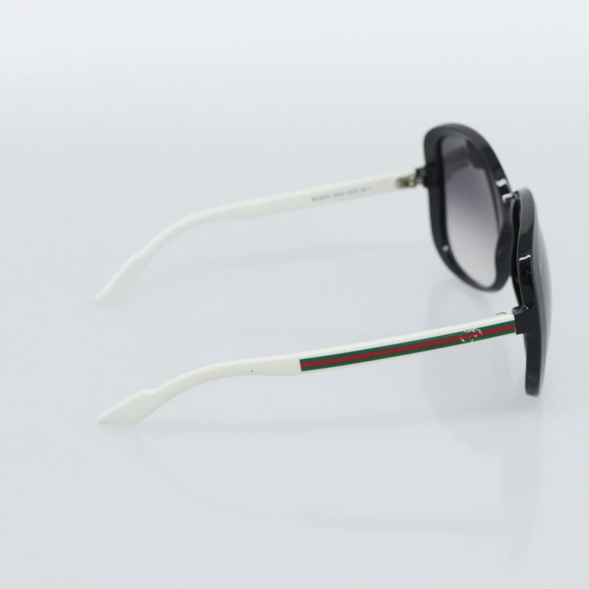 GUCCI Sunglasses plastic 2 Set Khaki Black Auth 180950