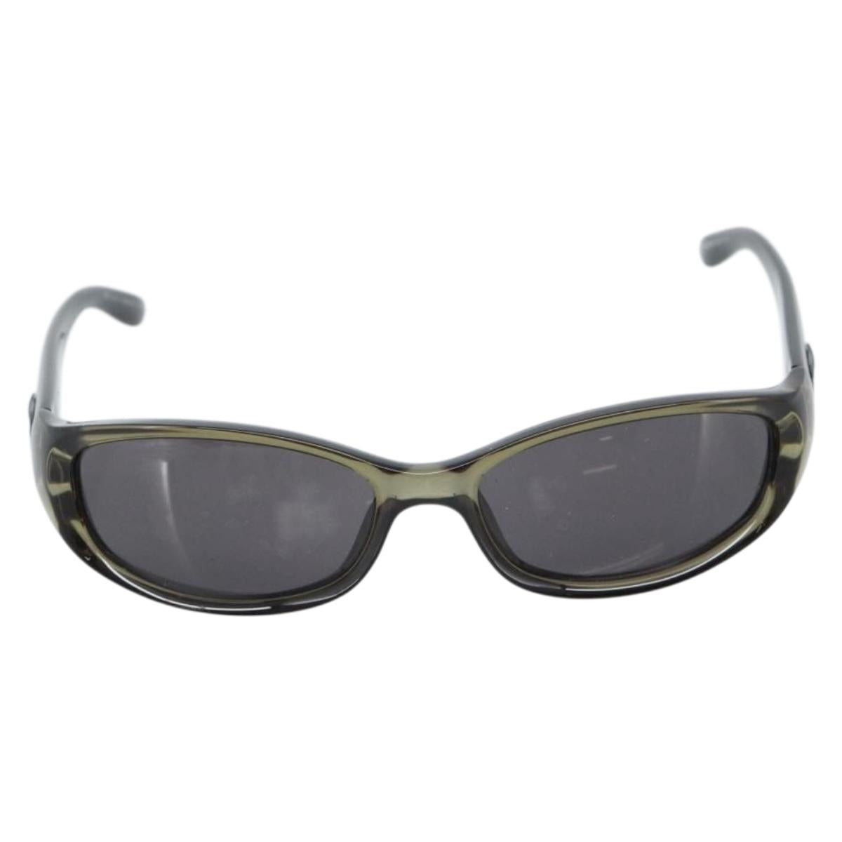 GUCCI Sunglasses plastic 2 Set Khaki Black Auth 180950