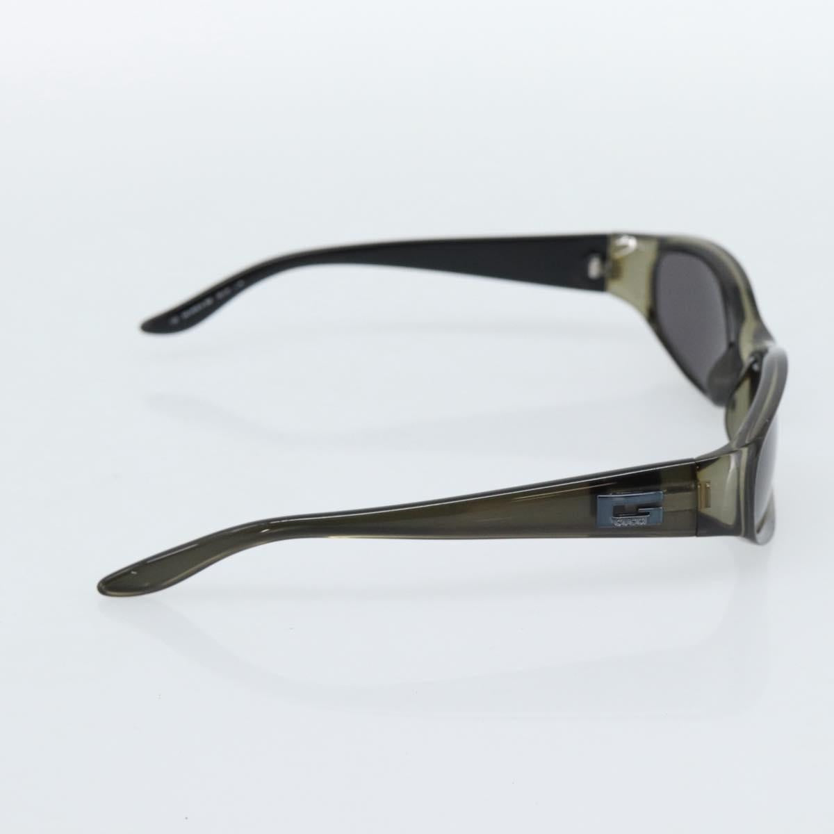 GUCCI Sunglasses plastic 2 Set Khaki Black Auth 180950