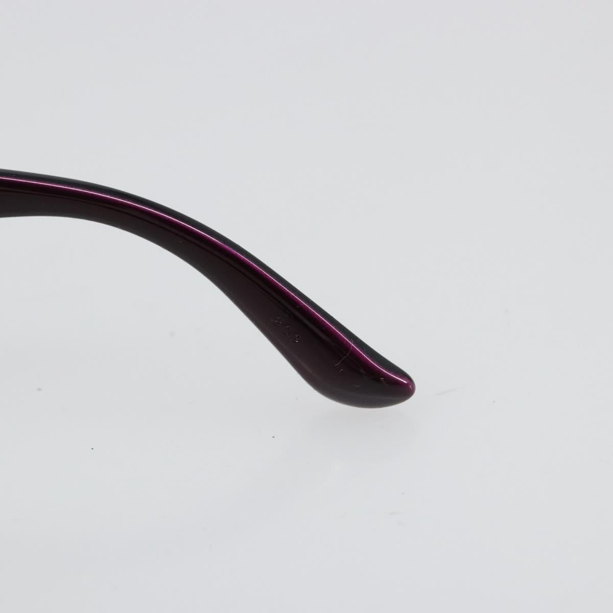 Salvatore Ferragamo Gancini Sunglasses plastic Purple Auth 180951M