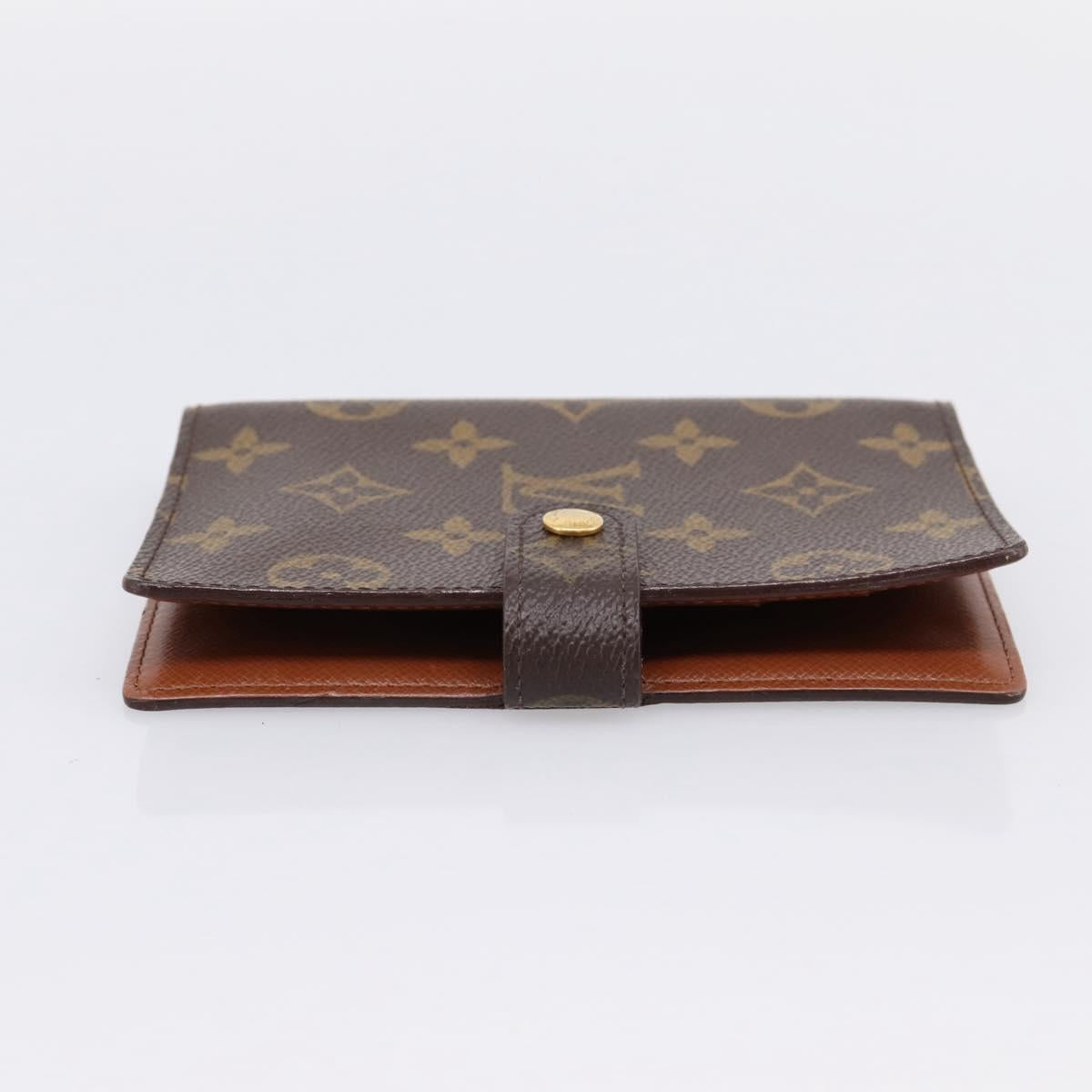 LOUIS VUITTON Monogram Agenda PM Day Planner Cover R20005 LV Auth 180952