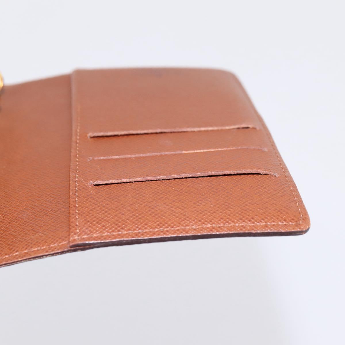 LOUIS VUITTON Monogram Agenda PM Day Planner Cover R20005 LV Auth 180956A
