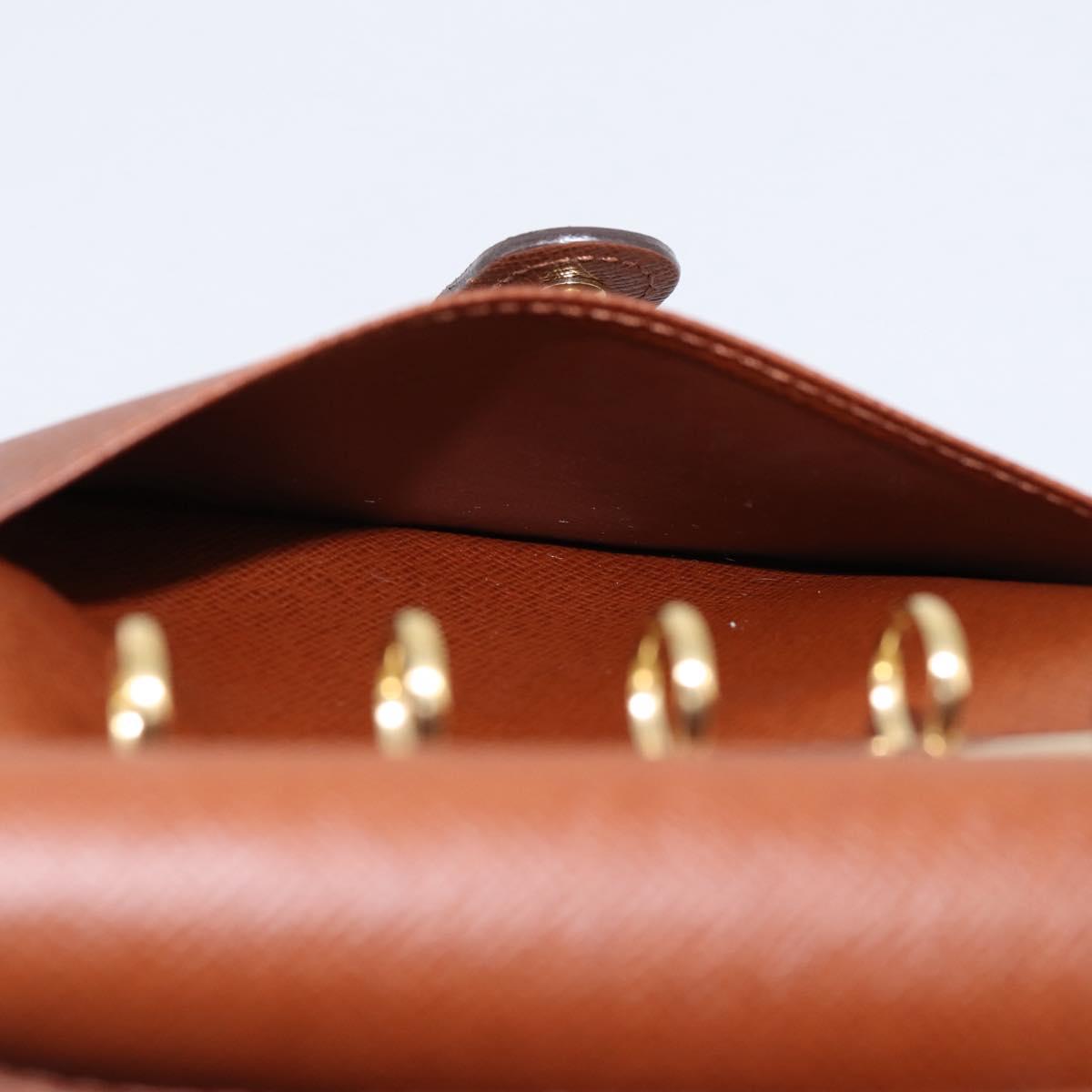 LOUIS VUITTON Monogram Agenda PM Day Planner Cover R20005 LV Auth 180956A