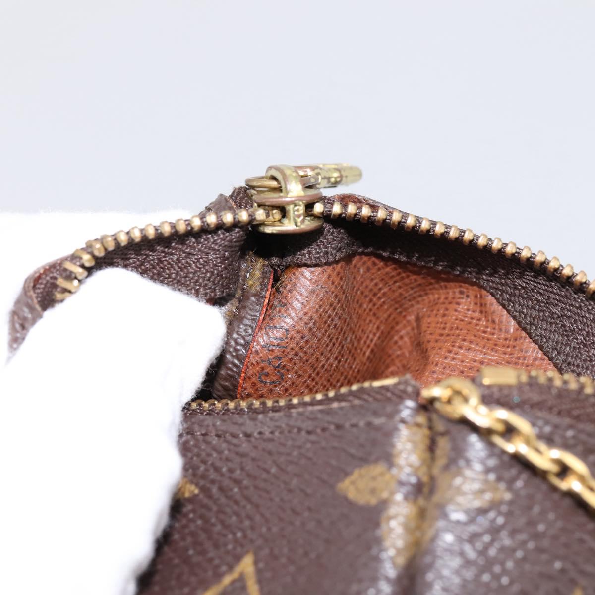 LOUIS VUITTON Monogram Pochette Cles Coin Purse M60033 LV Auth 180960