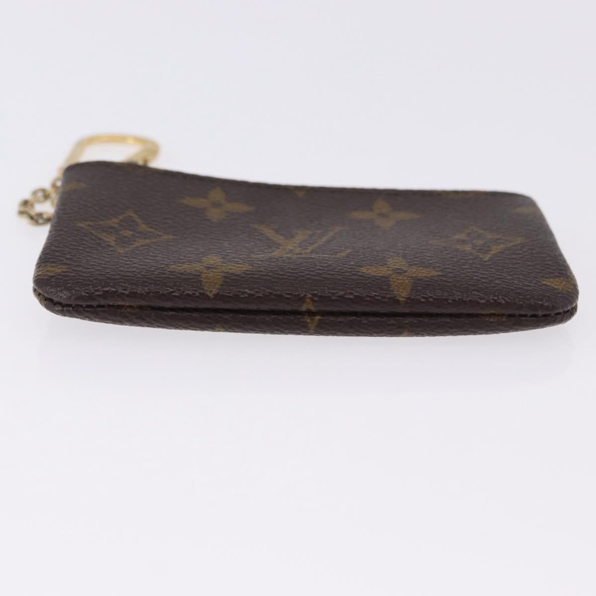 LOUIS VUITTON Monogram Pochette Cles Coin Purse M60033 LV Auth 180962A