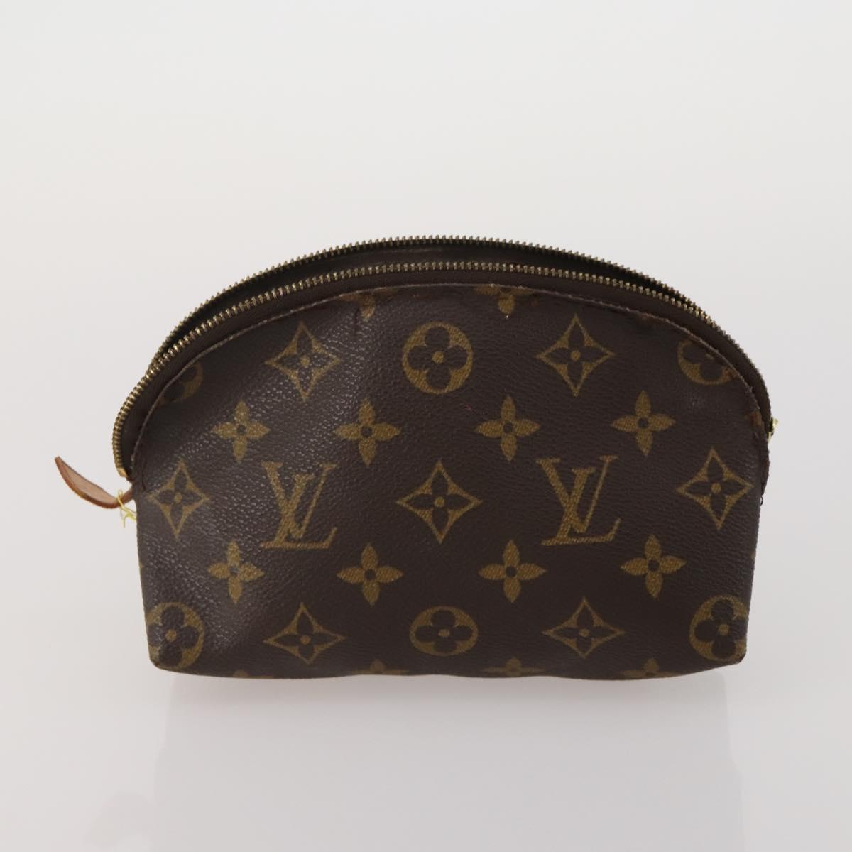 LOUIS VUITTON Monogram Pouch 5 Set LV Auth 180971