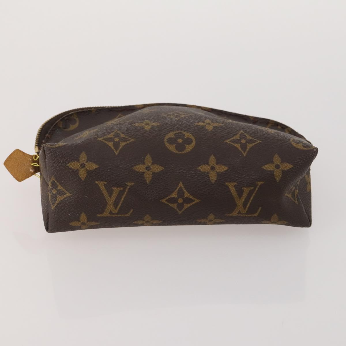 LOUIS VUITTON Monogram Pouch 5 Set LV Auth 180971