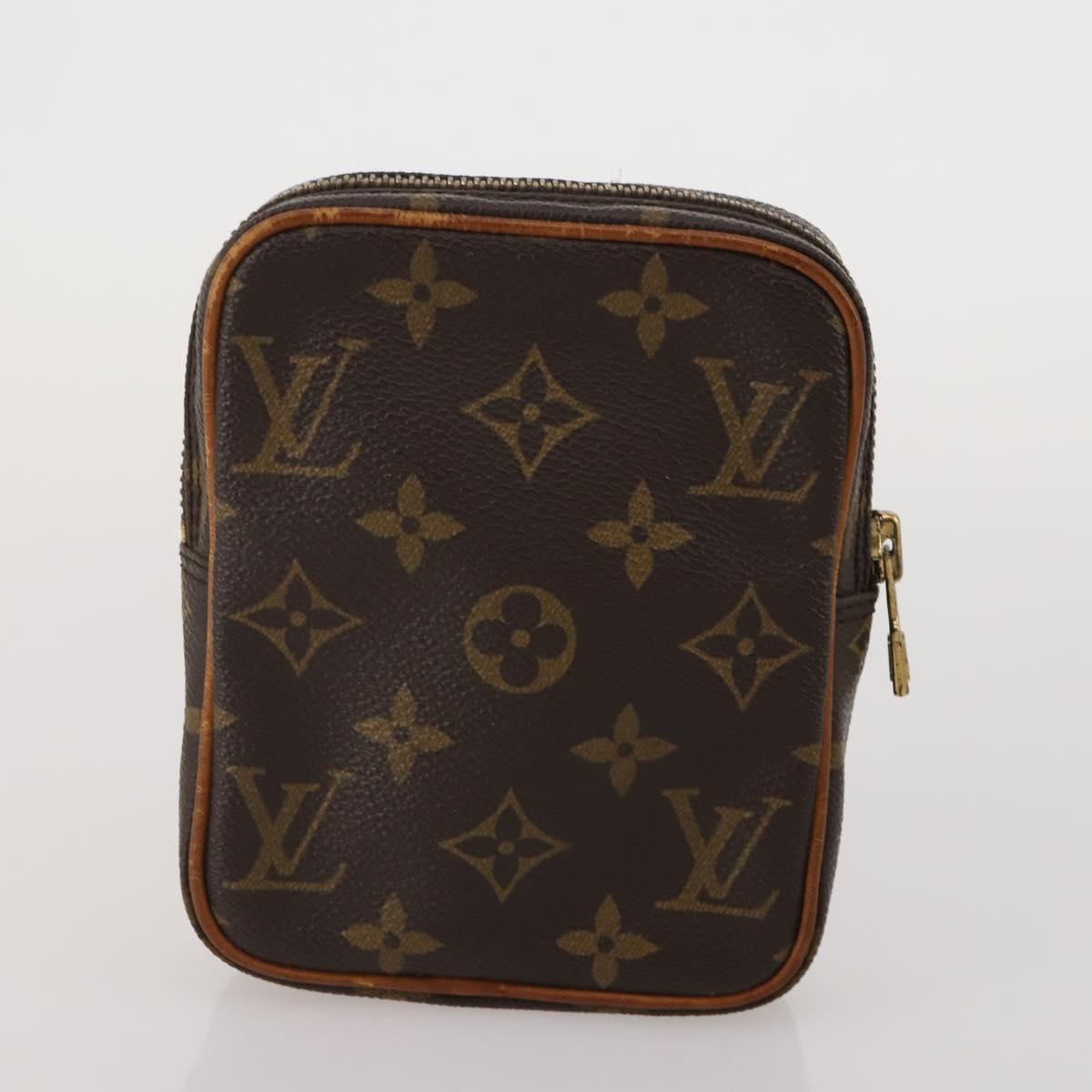 LOUIS VUITTON Monogram Pouch 5 Set LV Auth 180971