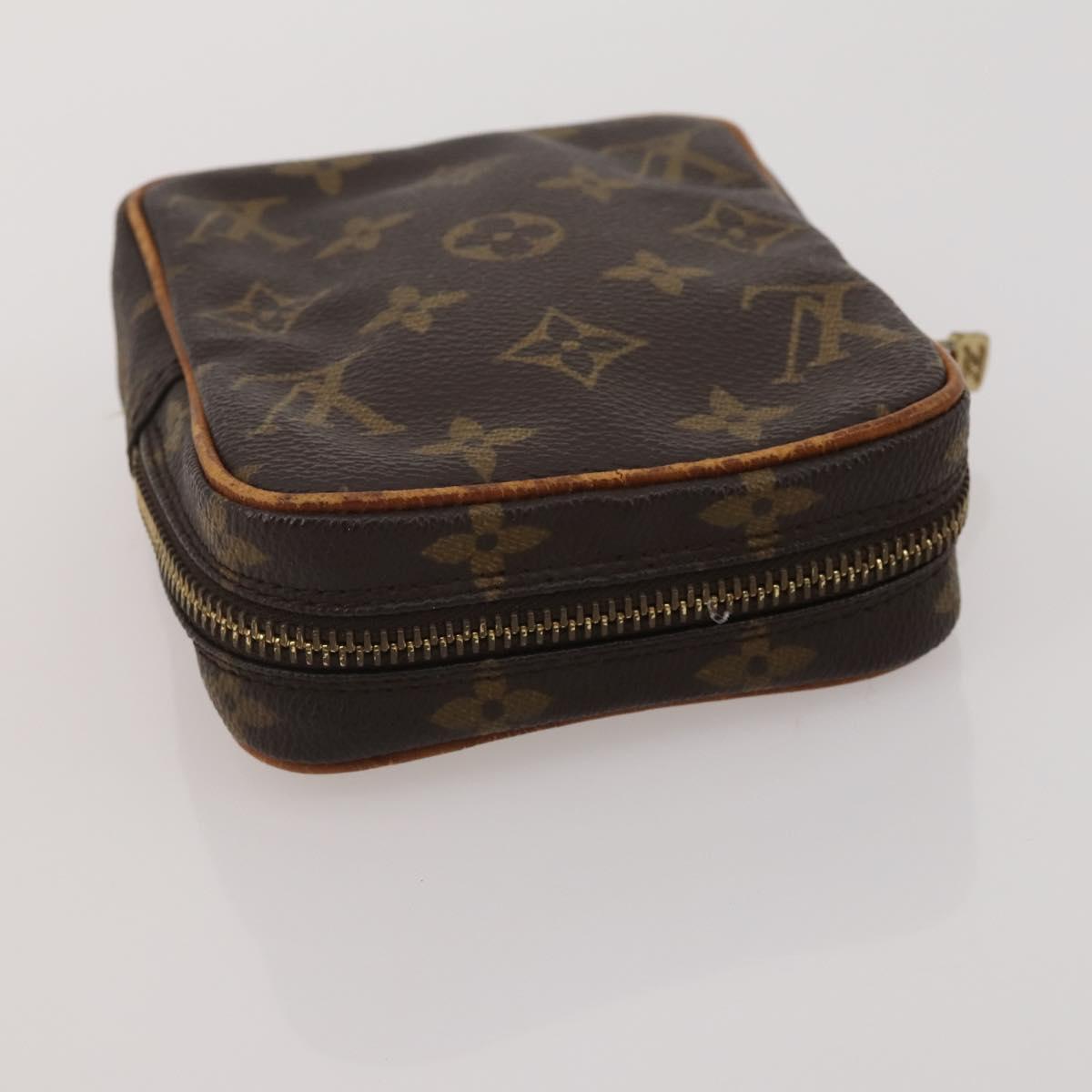 LOUIS VUITTON Monogram Pouch 5 Set LV Auth 180971