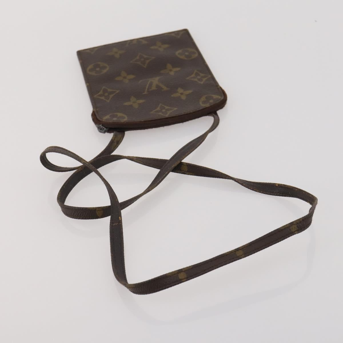 LOUIS VUITTON Monogram Pouch 5 Set LV Auth 180971