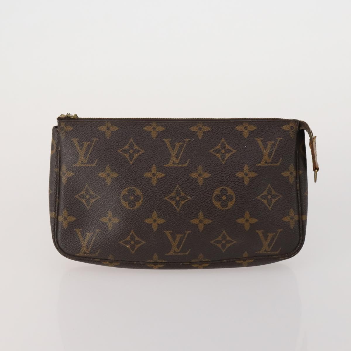 LOUIS VUITTON Monogram Pouch 5 Set LV Auth 180971
