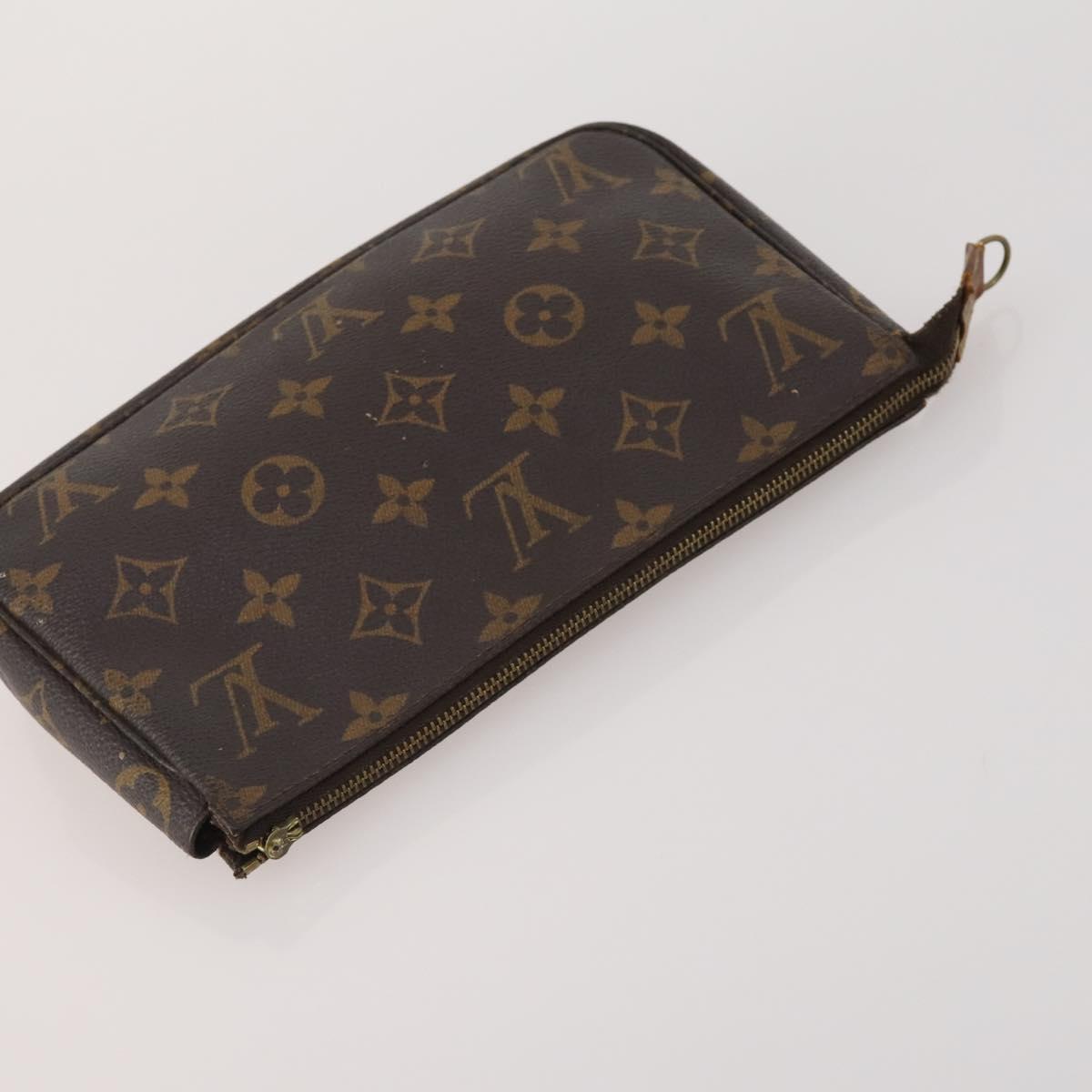 LOUIS VUITTON Monogram Pouch 5 Set LV Auth 180971