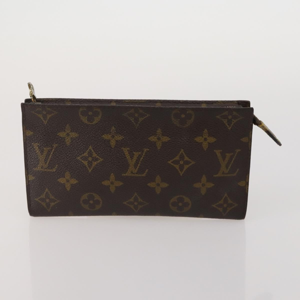 LOUIS VUITTON Monogram Pouch 5 Set LV Auth 180971