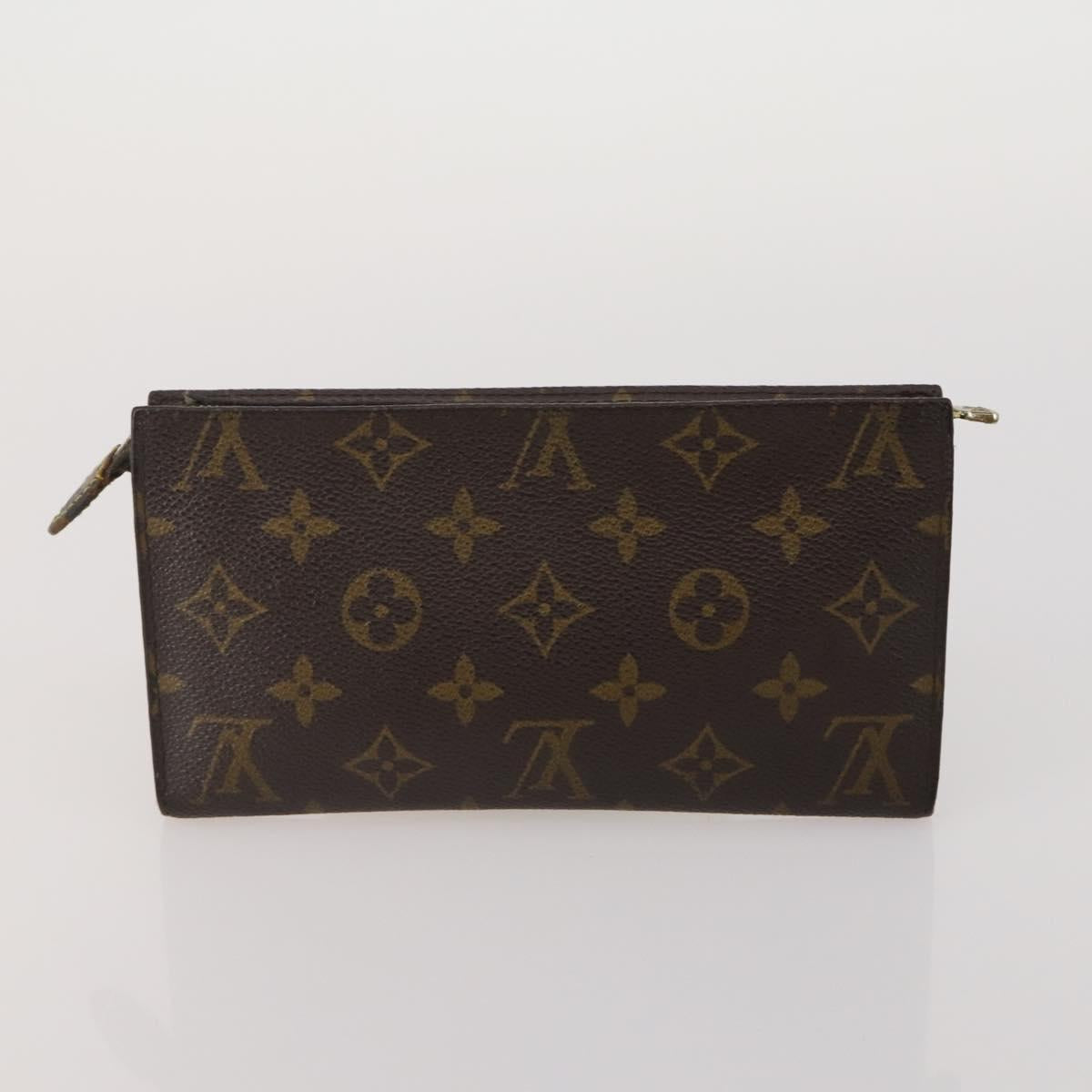 LOUIS VUITTON Monogram Pouch 5 Set LV Auth 180971