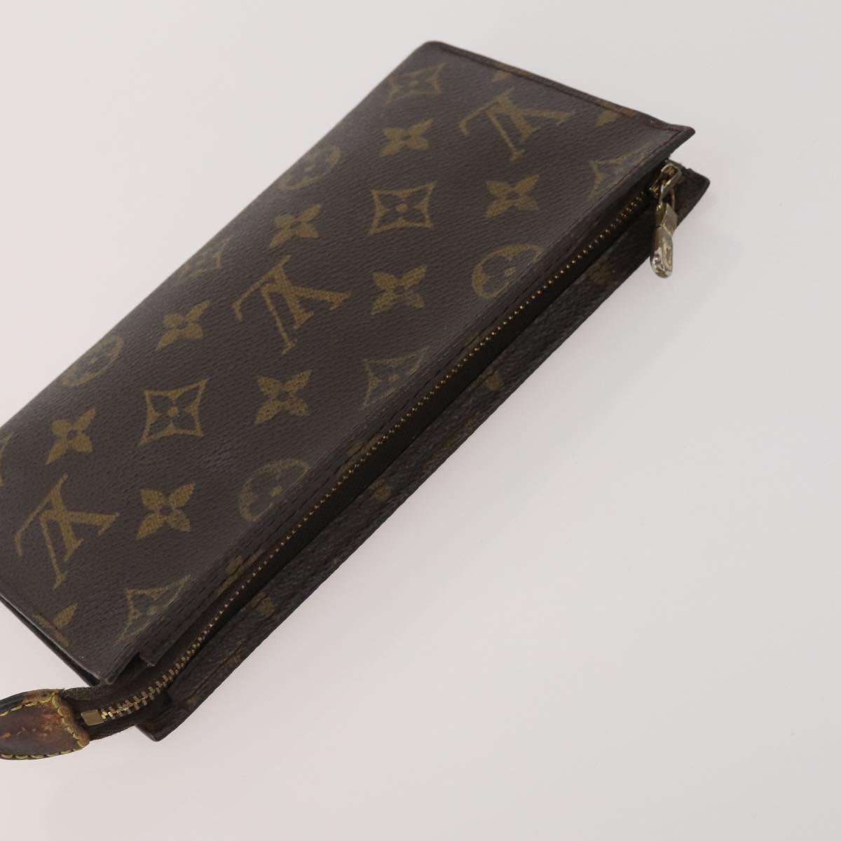 LOUIS VUITTON Monogram Pouch 5 Set LV Auth 180971