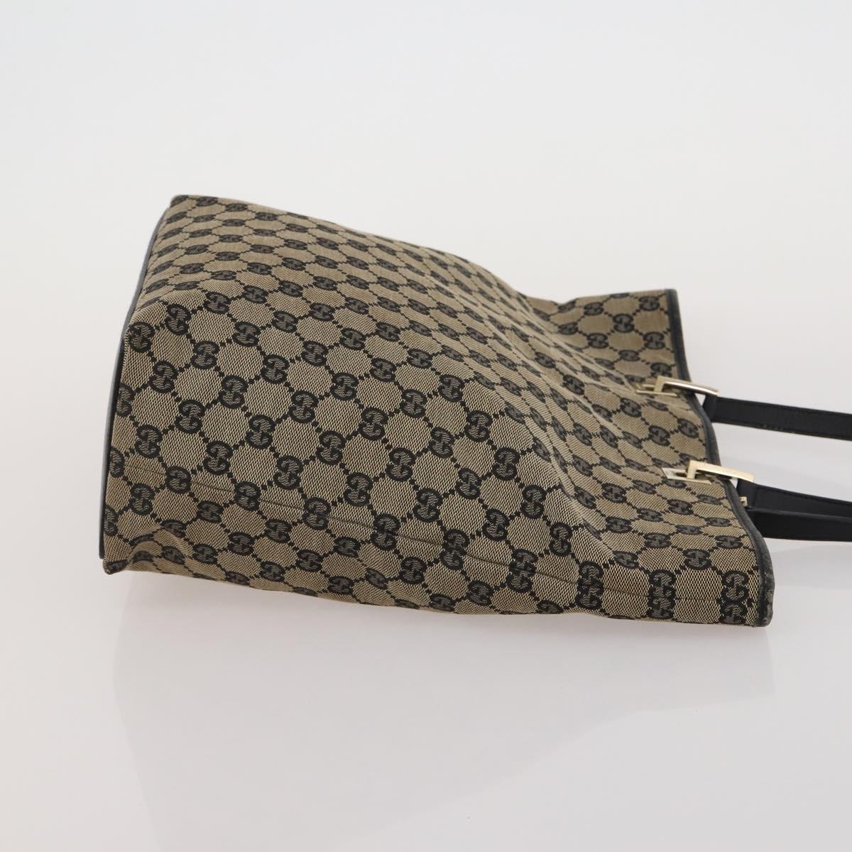 GUCCI GG Canvas Web Sherry Line Shoulder Bag 3 Set Beige Navy Auth 180976