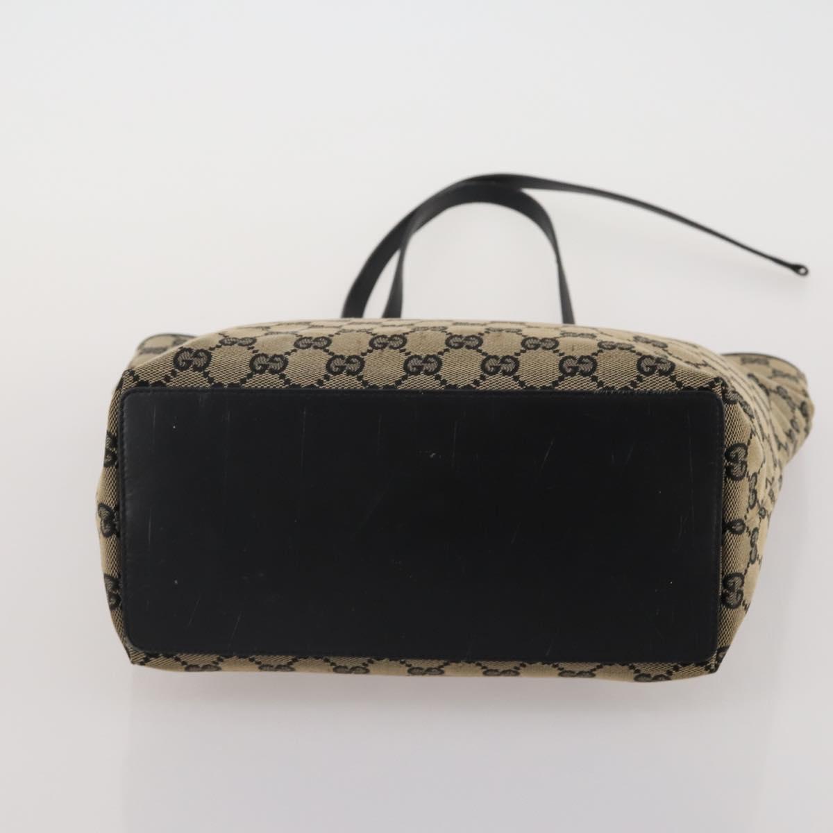 GUCCI GG Canvas Web Sherry Line Shoulder Bag 3 Set Beige Navy Auth 180976