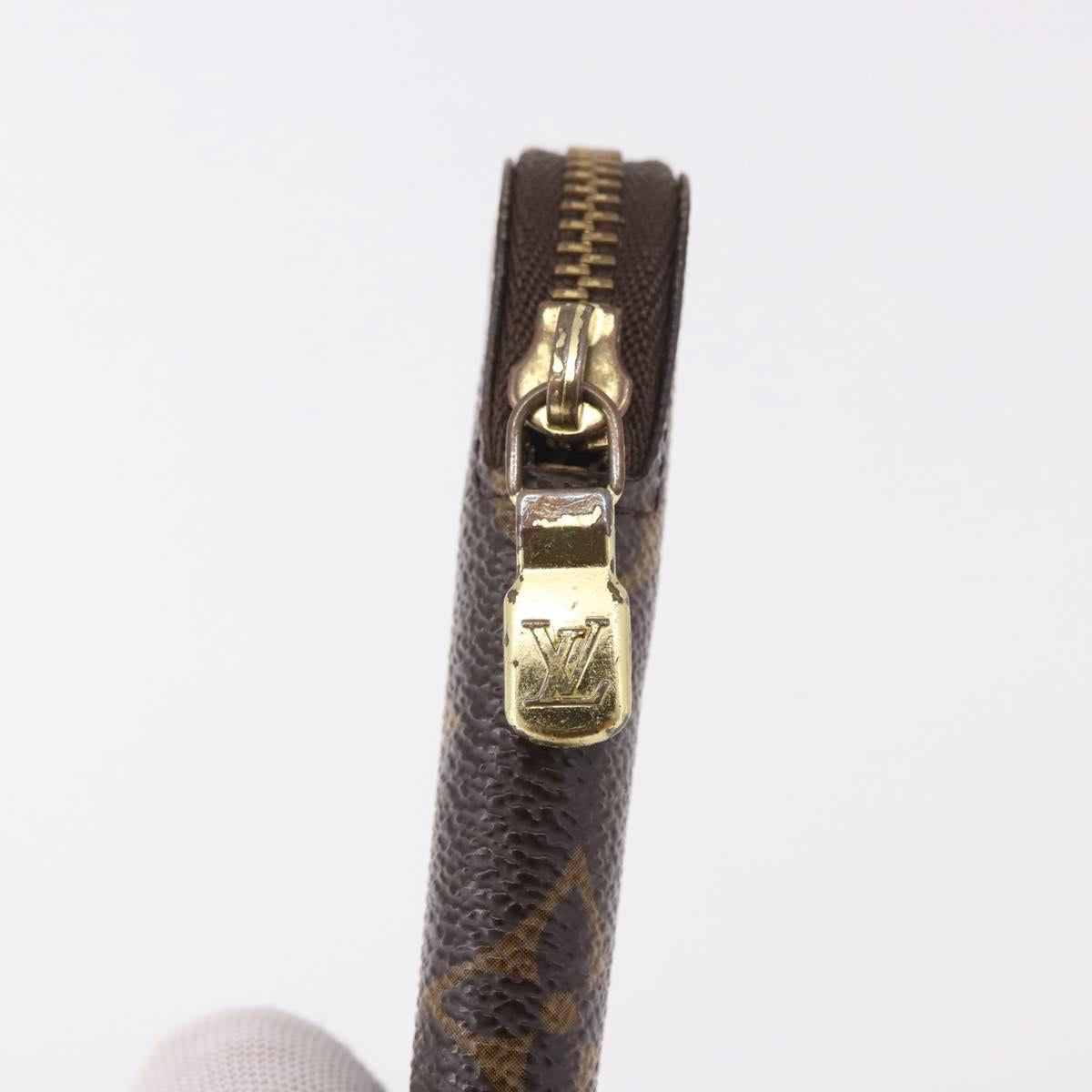 LOUIS VUITTON Monogram Pochette 6 Kure Key Case M62610 LV Auth 181109