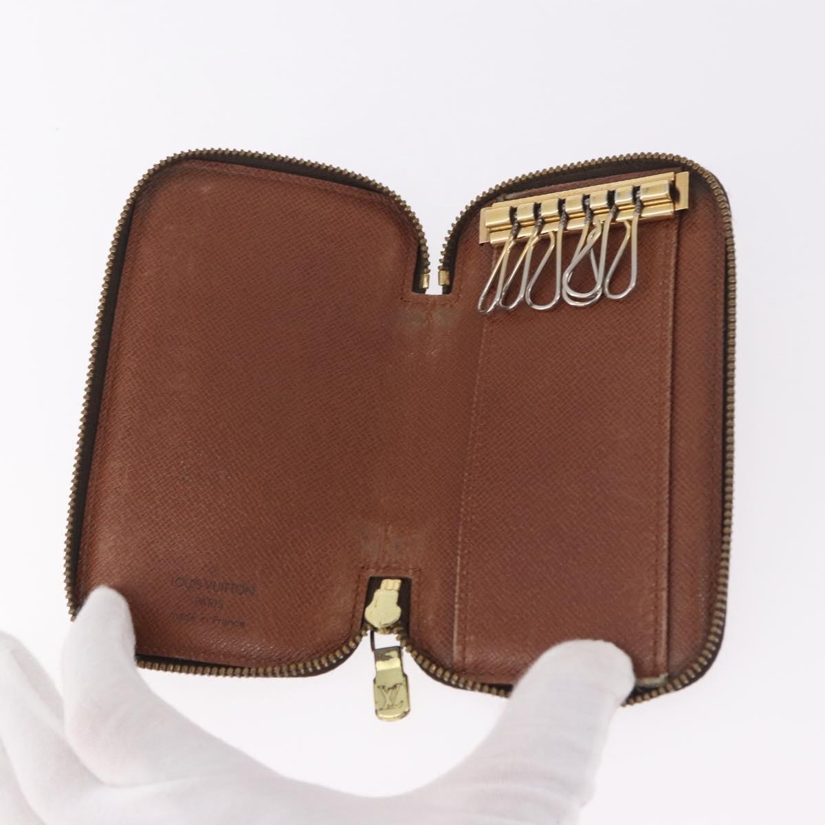 LOUIS VUITTON Monogram Pochette 6 Kure Key Case M62610 LV Auth 181109