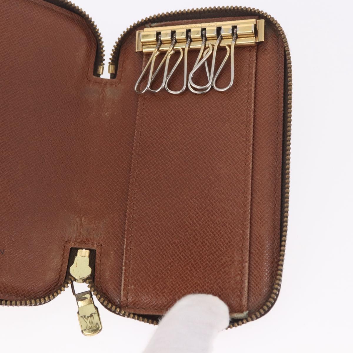 LOUIS VUITTON Monogram Pochette 6 Kure Key Case M62610 LV Auth 181109