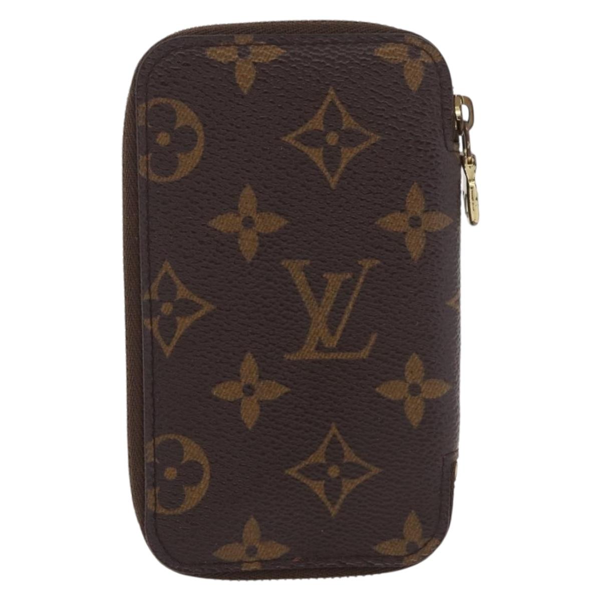 LOUIS VUITTON Monogram Pochette 6 Kure Key Case M62610 LV Auth 181109