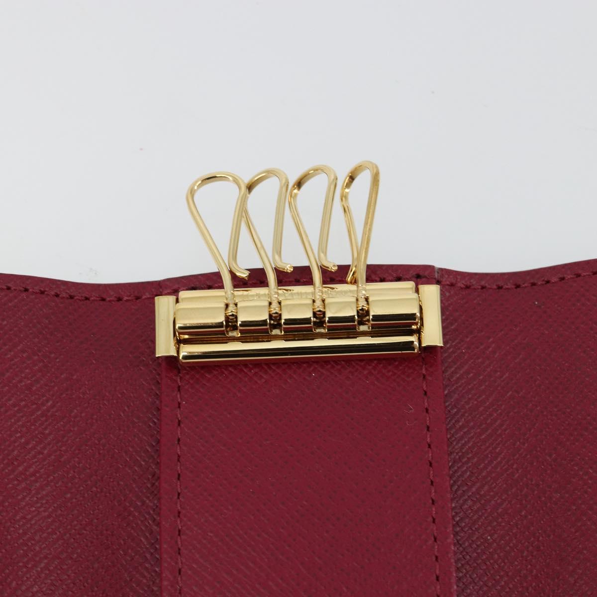 LOUIS VUITTON Monogram Multicles 4 Key Case Fuchsia M62631 Auth 181113V