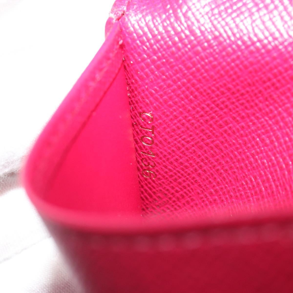 LOUIS VUITTON Monogram Multicles 4 Key Case Fuchsia M62631 Auth 181113V