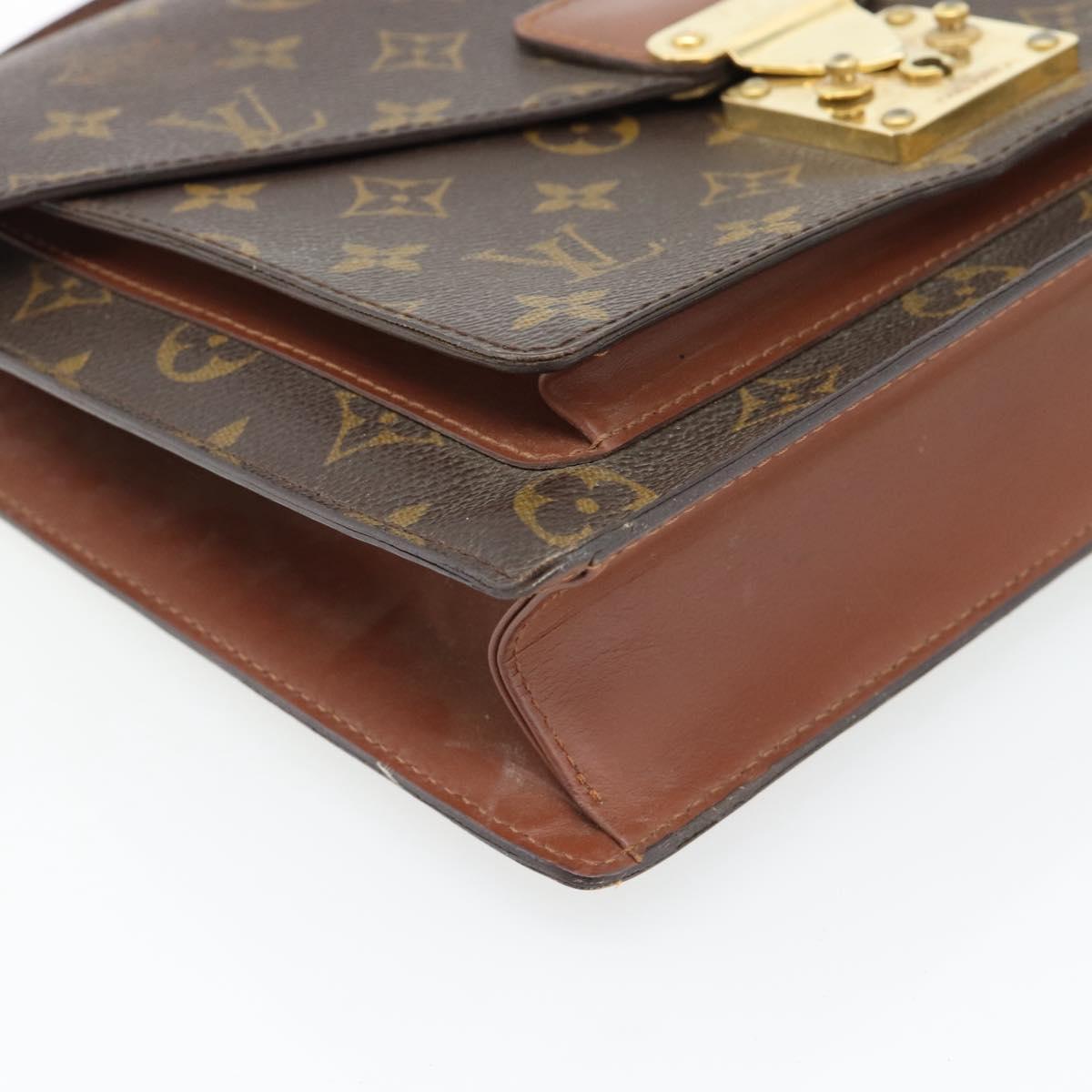 LOUIS VUITTON Monogram Monceau 28 Hand Bag M51185 LV Auth 181124
