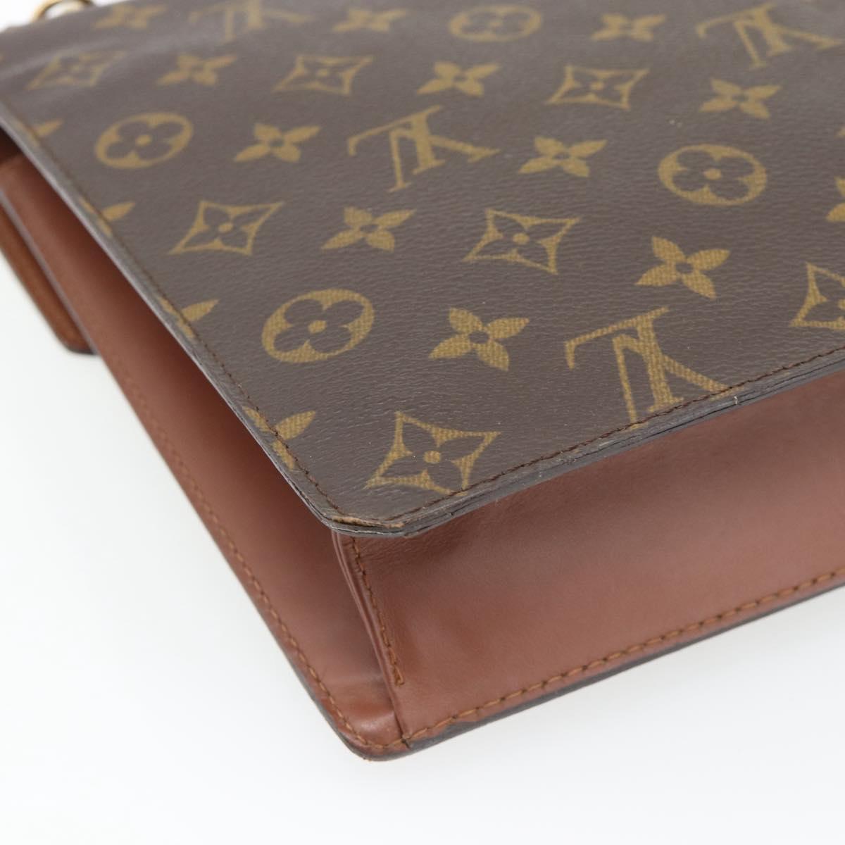 LOUIS VUITTON Monogram Monceau 28 Hand Bag M51185 LV Auth 181124