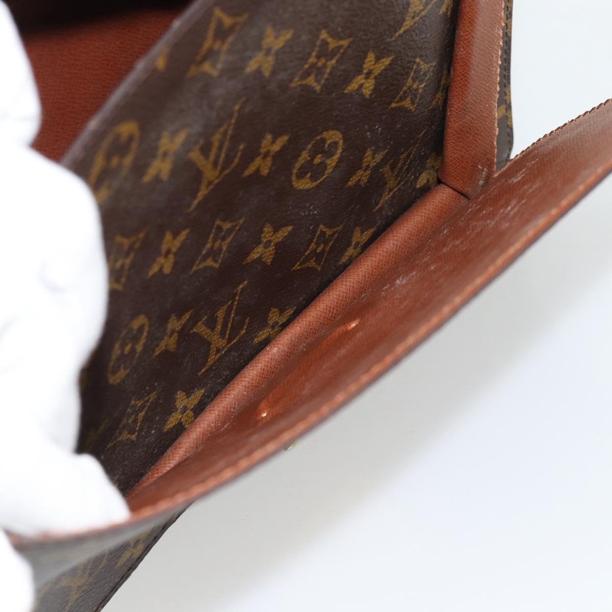 LOUIS VUITTON Monogram Monceau 28 Hand Bag M51185 LV Auth 181124