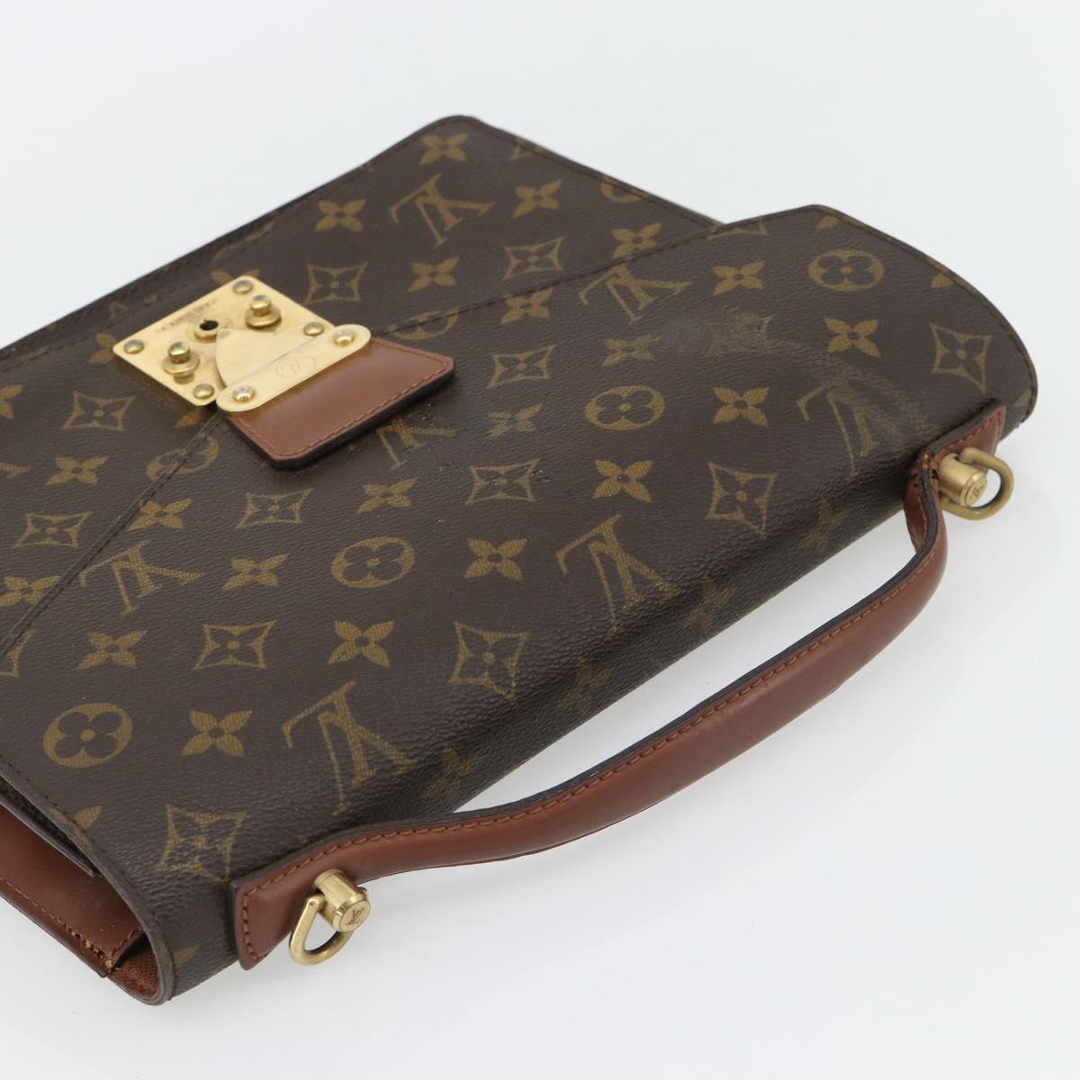 LOUIS VUITTON Monogram Monceau 28 Hand Bag M51185 LV Auth 181124